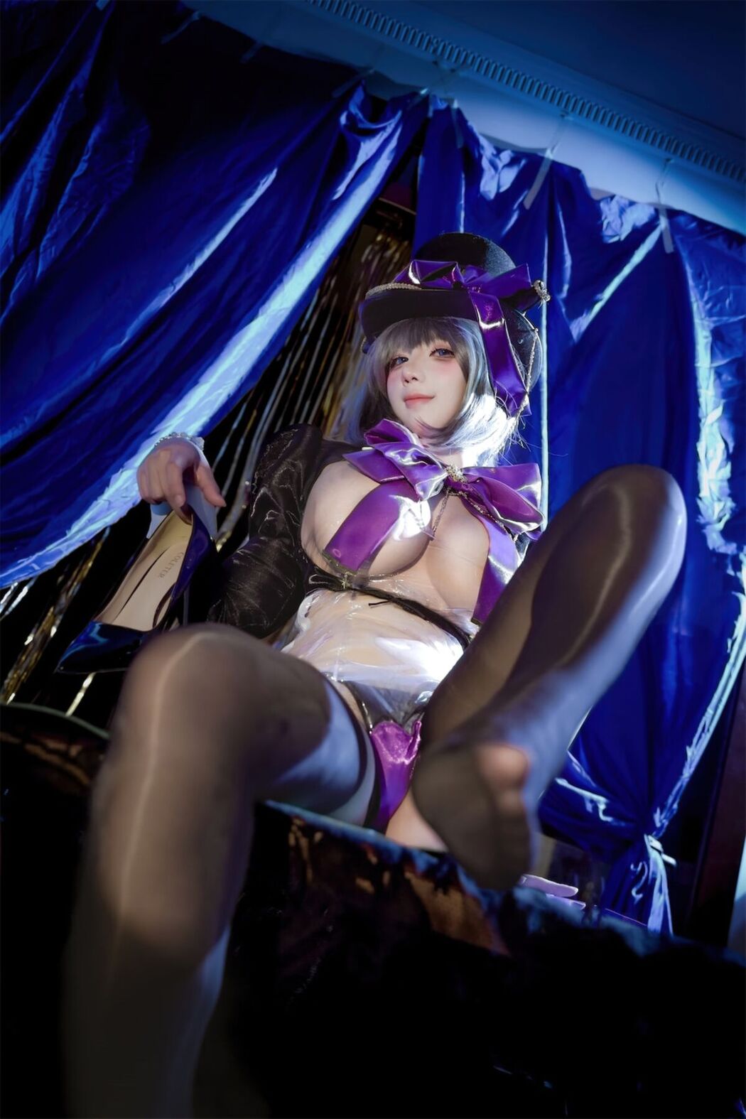 Coser@九曲jean – 柴郡绚烂夜梦 (40P)