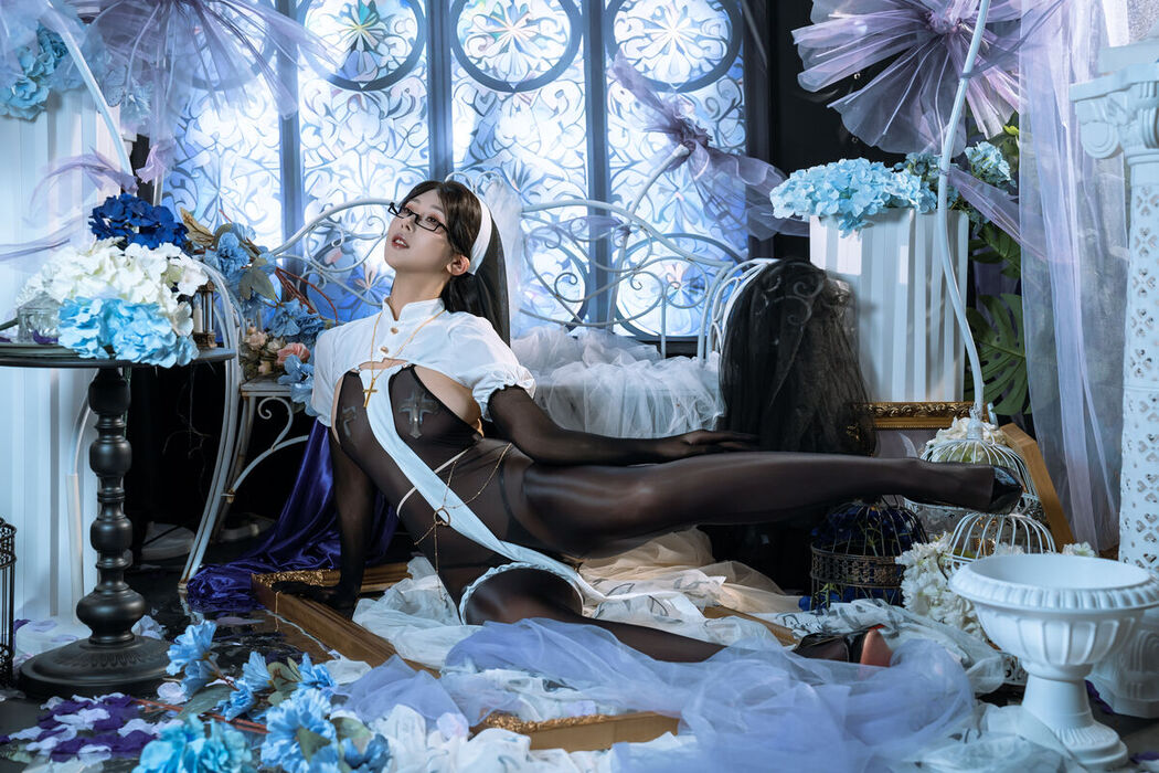 Coser@云溪溪 Yunx1x1 And 奶桃 – 沉陷 修女 (90P – 1V)