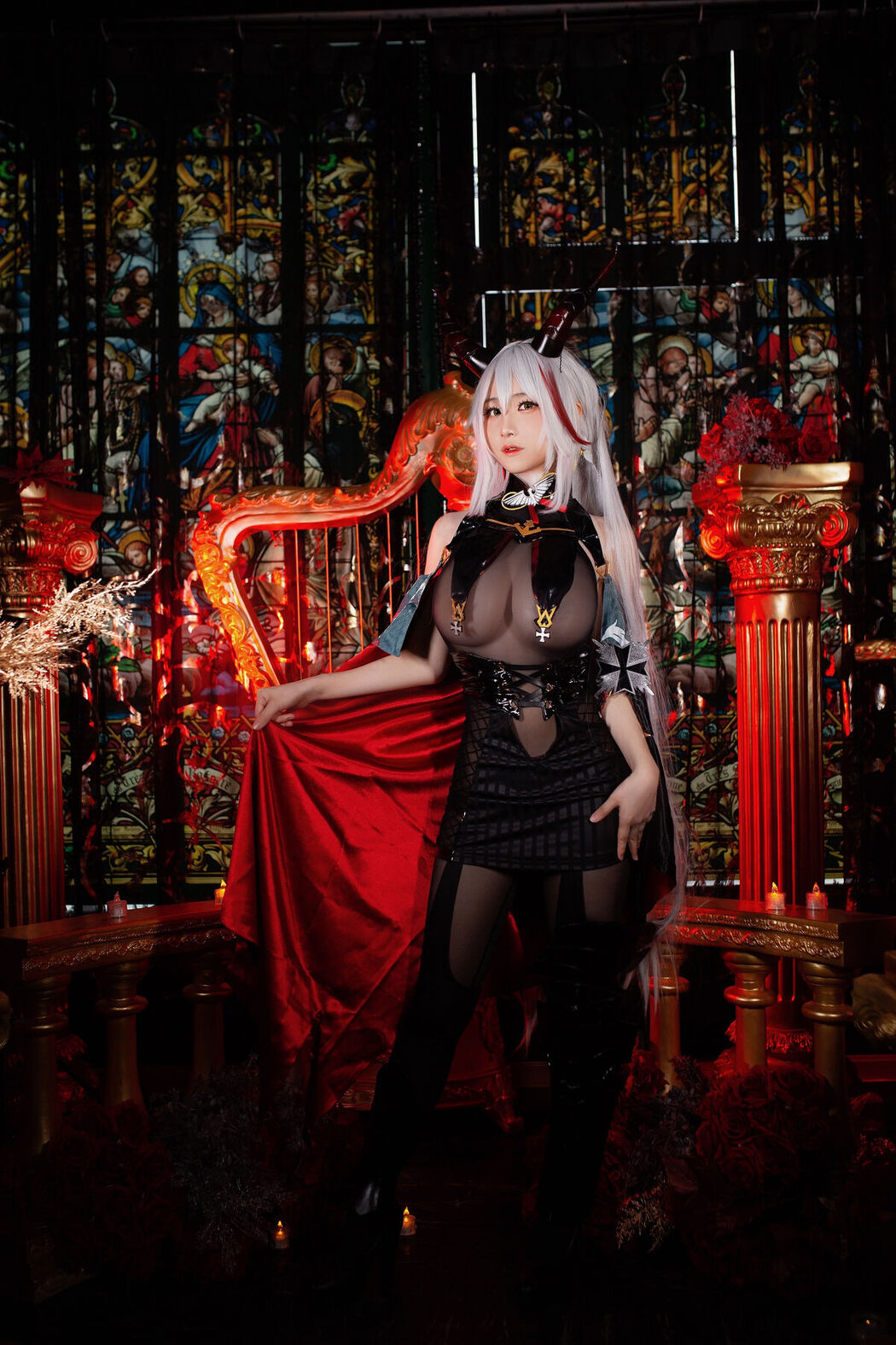 Coser@幼愛Youmeko – 碧蓝航线 埃吉尔 (18P)