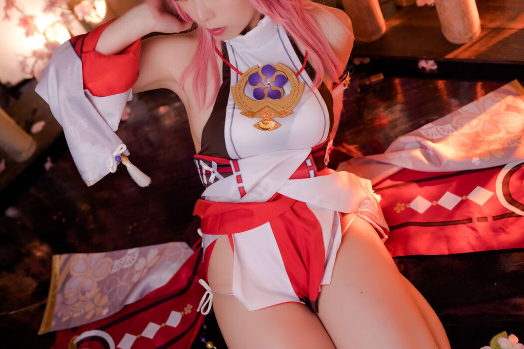 Coser@Rizuna &#8211; Yae Zakura Houkai Impact 3 Part02 (61P)