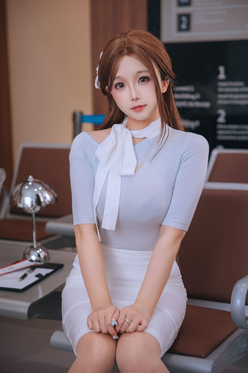 Coser@日奈娇 – 国际航班 Part03 (58P)