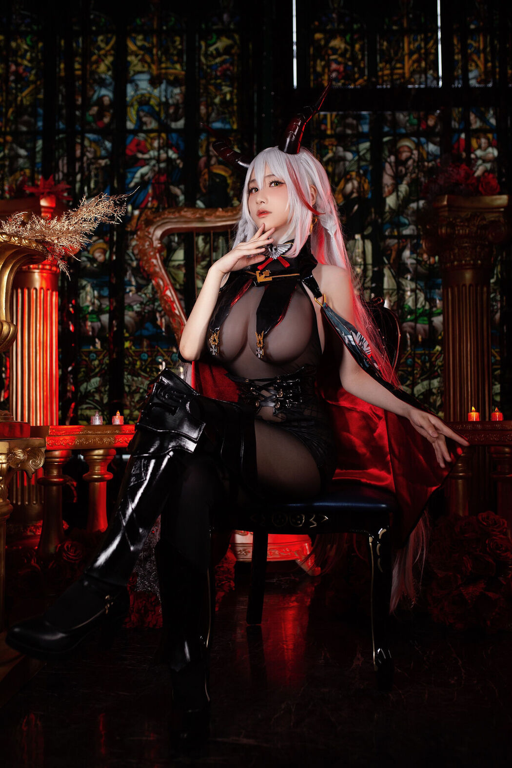 Coser@幼愛Youmeko – 碧蓝航线 埃吉尔 (18P)