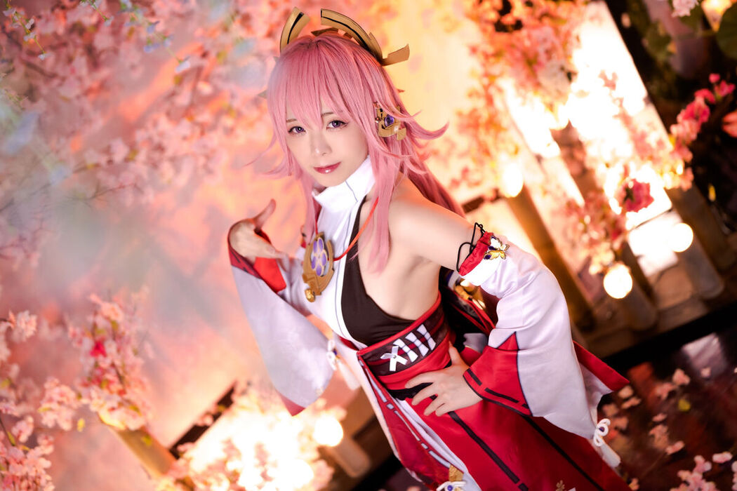 Coser@Rizuna &#8211; Yae Zakura Houkai Impact 3 Part01 (62P)