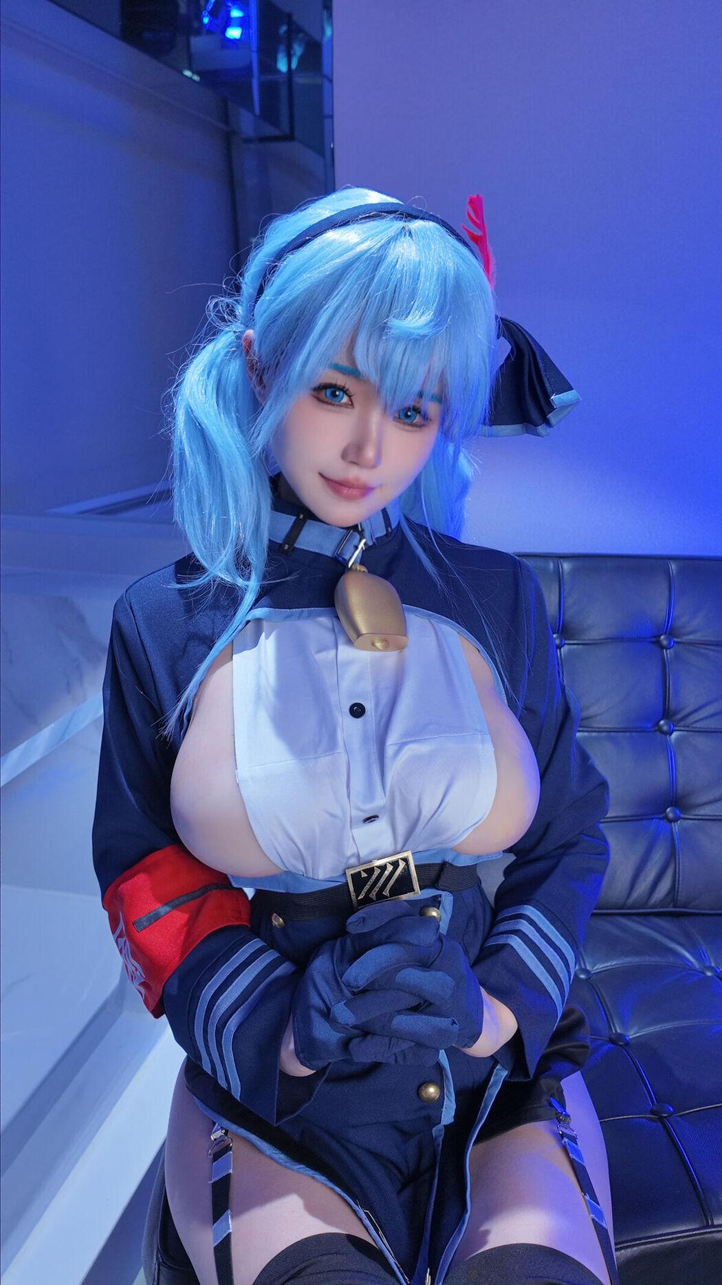Coser@小仓千代w &#8211; 蔚蓝档案 天雨亚子 风纪 (37P)