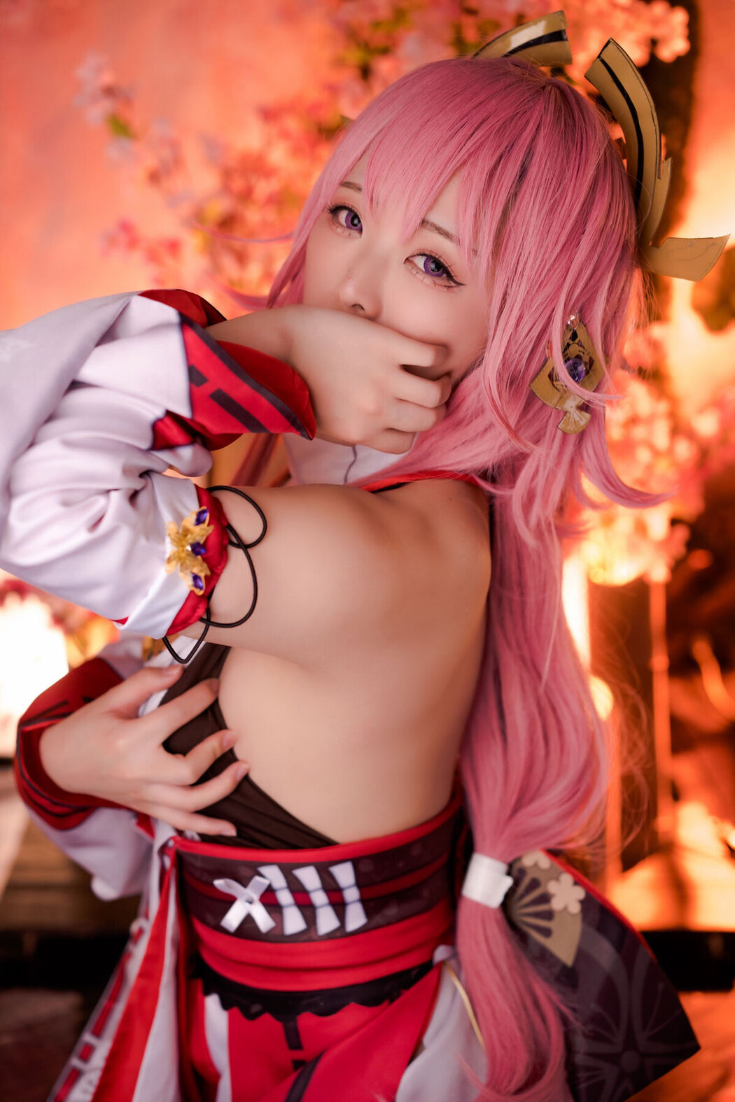 Coser@Rizuna &#8211; Yae Zakura Houkai Impact 3 Part02 (61P)