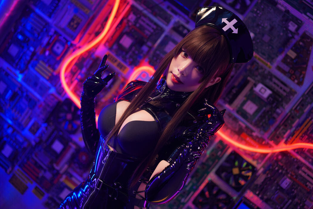 Coser@Neko薇薇 – 暗黑护士 (54P)