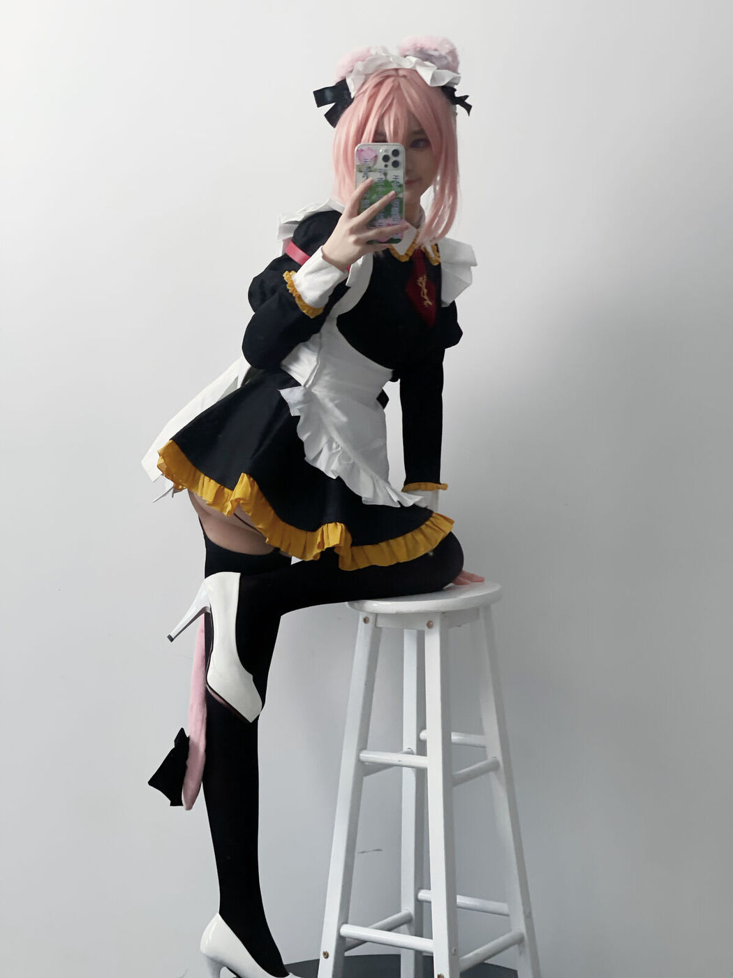 Coser@幼愛Youmeko – 阿斯托尔福女仆 (57P)