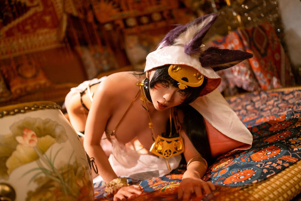 Coser@上杉绘梨落 – 碧蓝航线 武藏 同人舞娘 (19P)