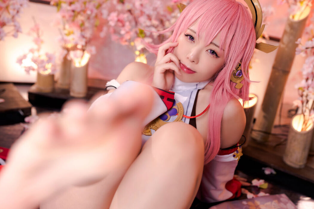Coser@Rizuna &#8211; Yae Zakura Houkai Impact 3 Part01 (62P)
