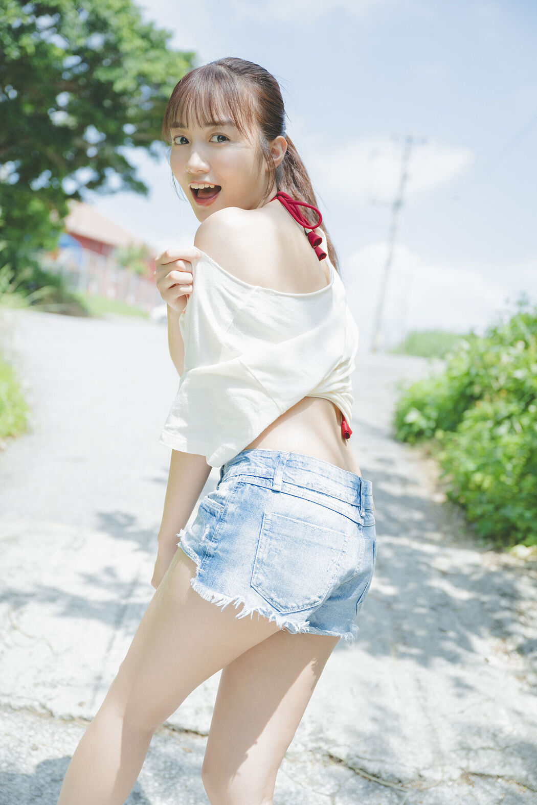 JP Hikari Kuroki 黒木ひかり – 漫画アクションデジタル写真集 たまには海辺で (45P)