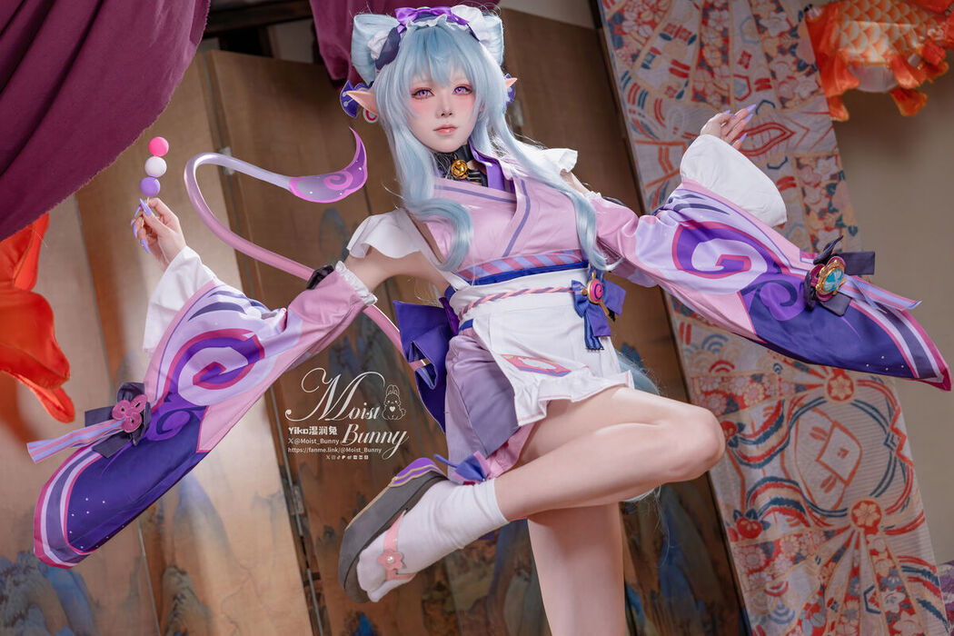 Coser@黏黏团子兔 – 05月作品 浮枕朝颜-梦见月瑞希 红昭愿 Part01 (67P – 5V)