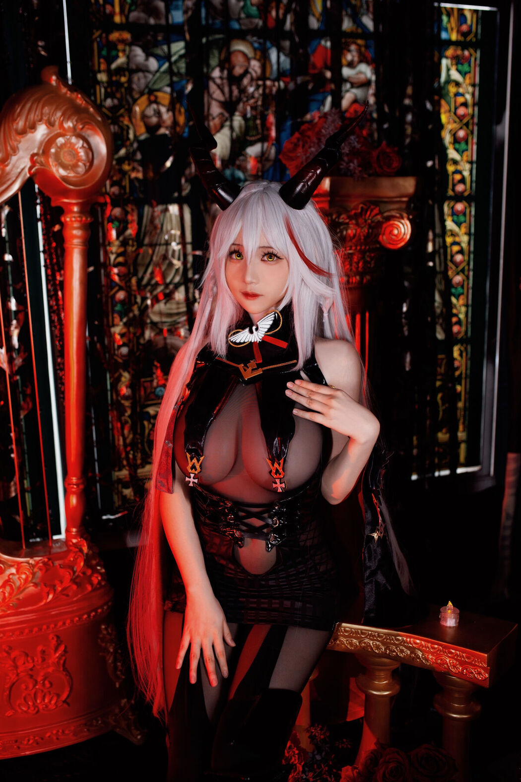 Coser@幼愛Youmeko – 碧蓝航线 埃吉尔 (18P)