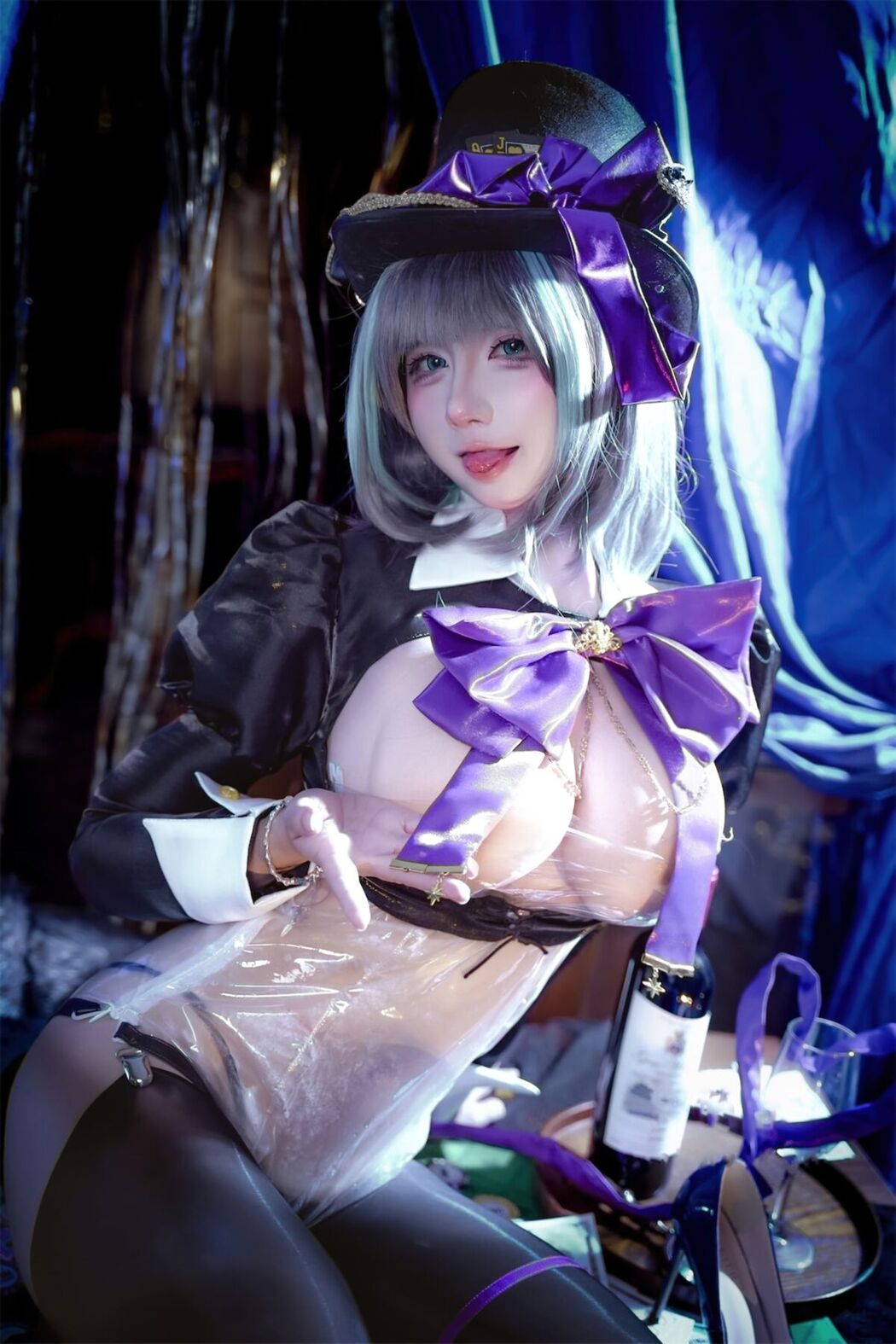 Coser@九曲jean – 柴郡绚烂夜梦 (40P)