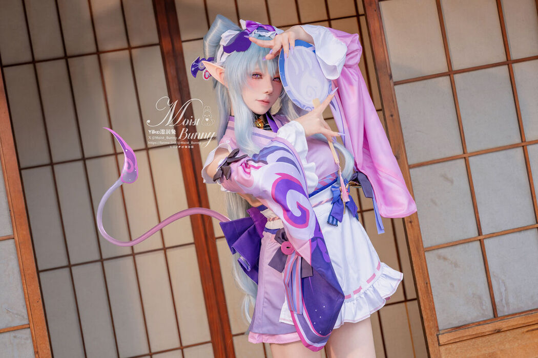 Coser@黏黏团子兔 – 05月作品 浮枕朝颜-梦见月瑞希 红昭愿 Part02 (67P)