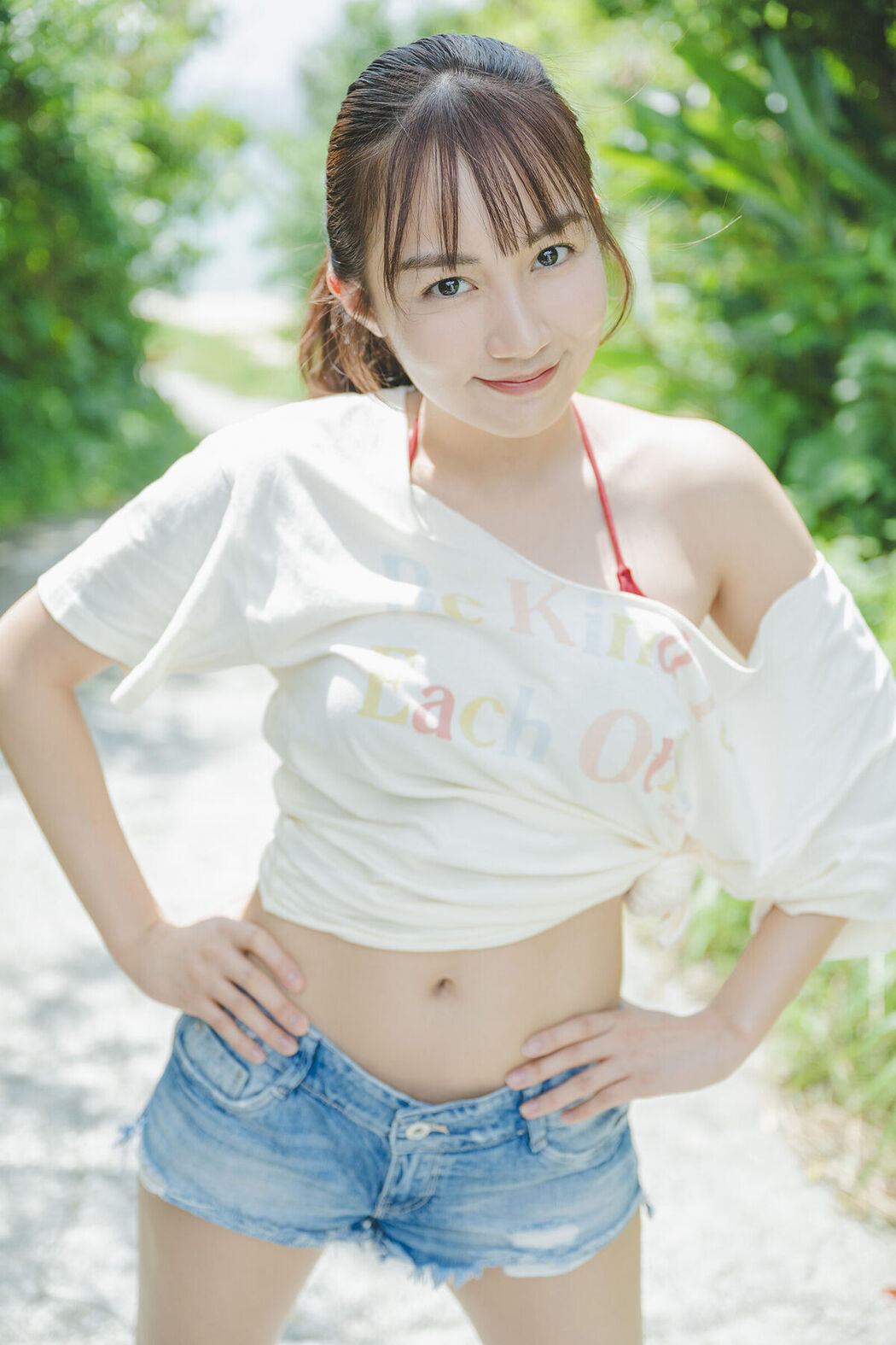 JP Hikari Kuroki 黒木ひかり – 漫画アクションデジタル写真集 たまには海辺で (45P)