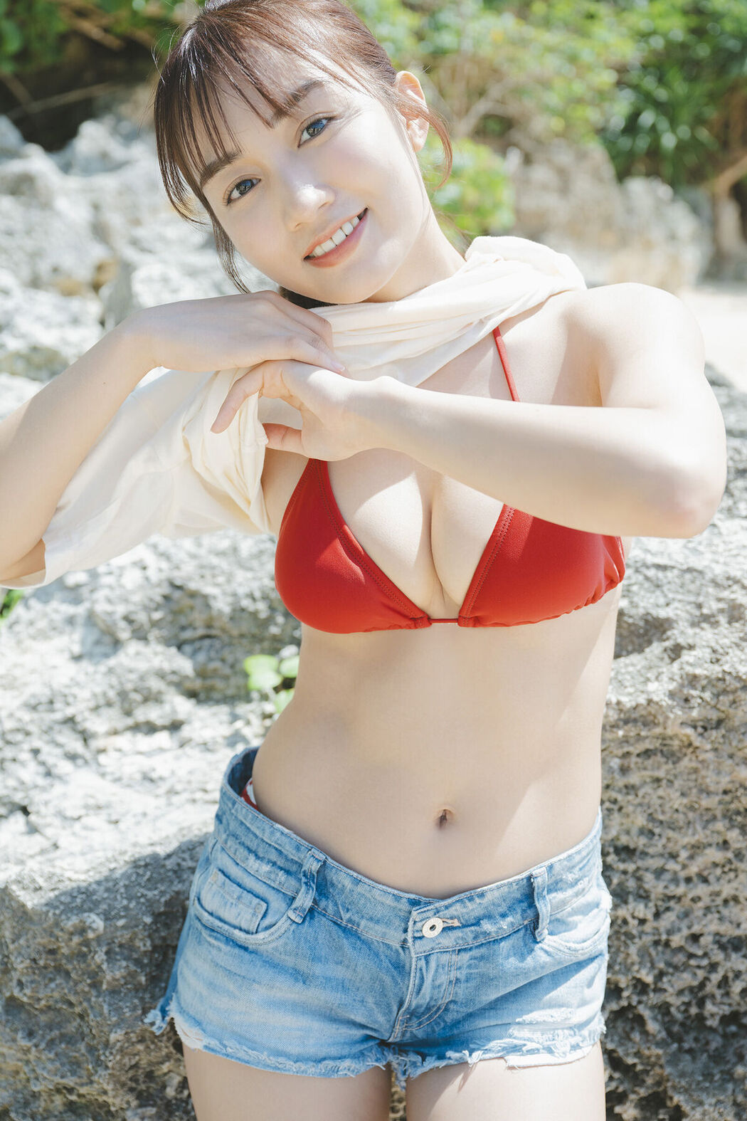 JP Hikari Kuroki 黒木ひかり – 漫画アクションデジタル写真集 たまには海辺で (45P)