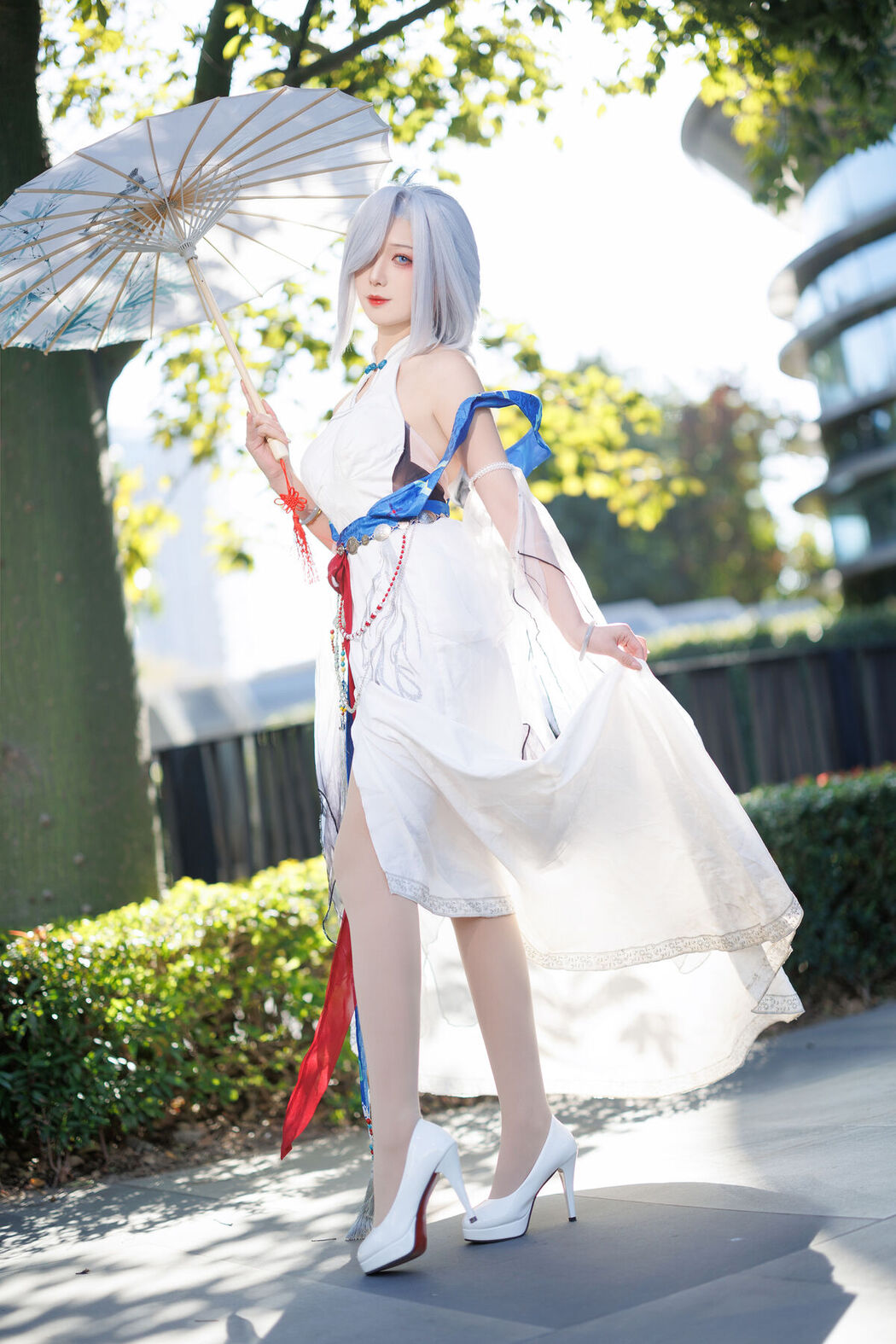 Coser@封疆疆v – 申鹤场照 (13P)