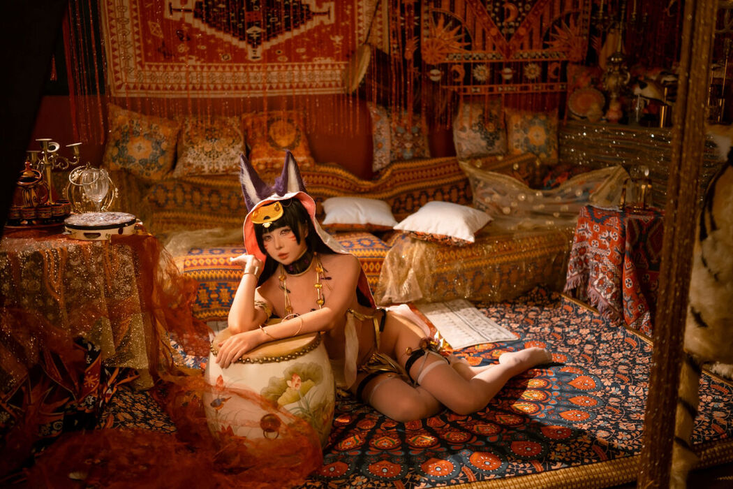 Coser@上杉绘梨落 – 碧蓝航线 武藏 同人舞娘 (19P)