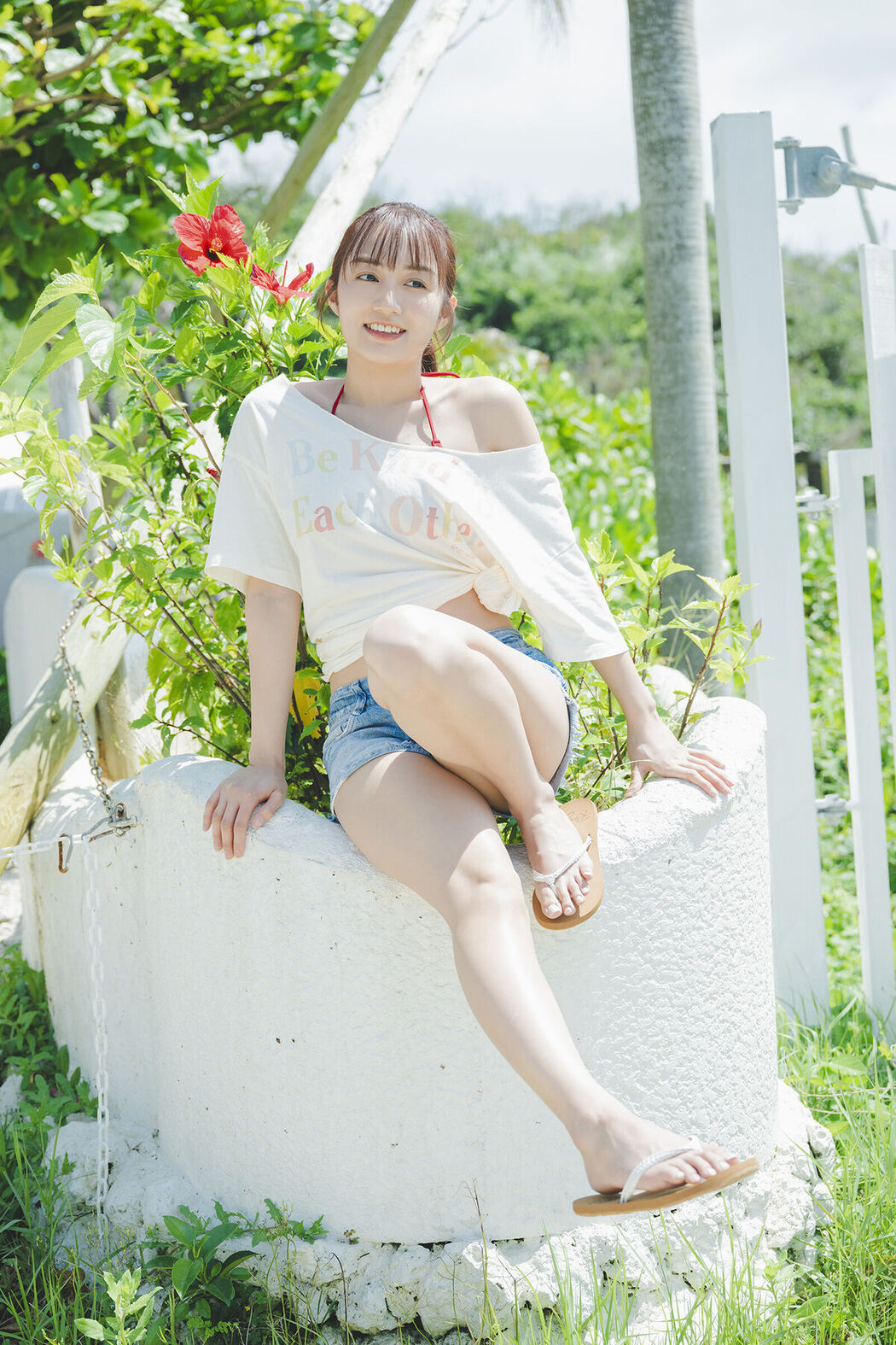 JP Hikari Kuroki 黒木ひかり – 漫画アクションデジタル写真集 たまには海辺で (45P)