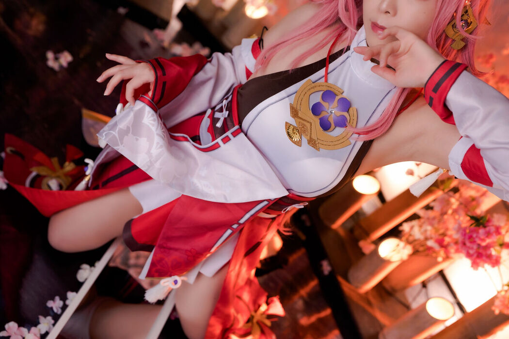 Coser@Rizuna &#8211; Yae Zakura Houkai Impact 3 Part02 (61P)