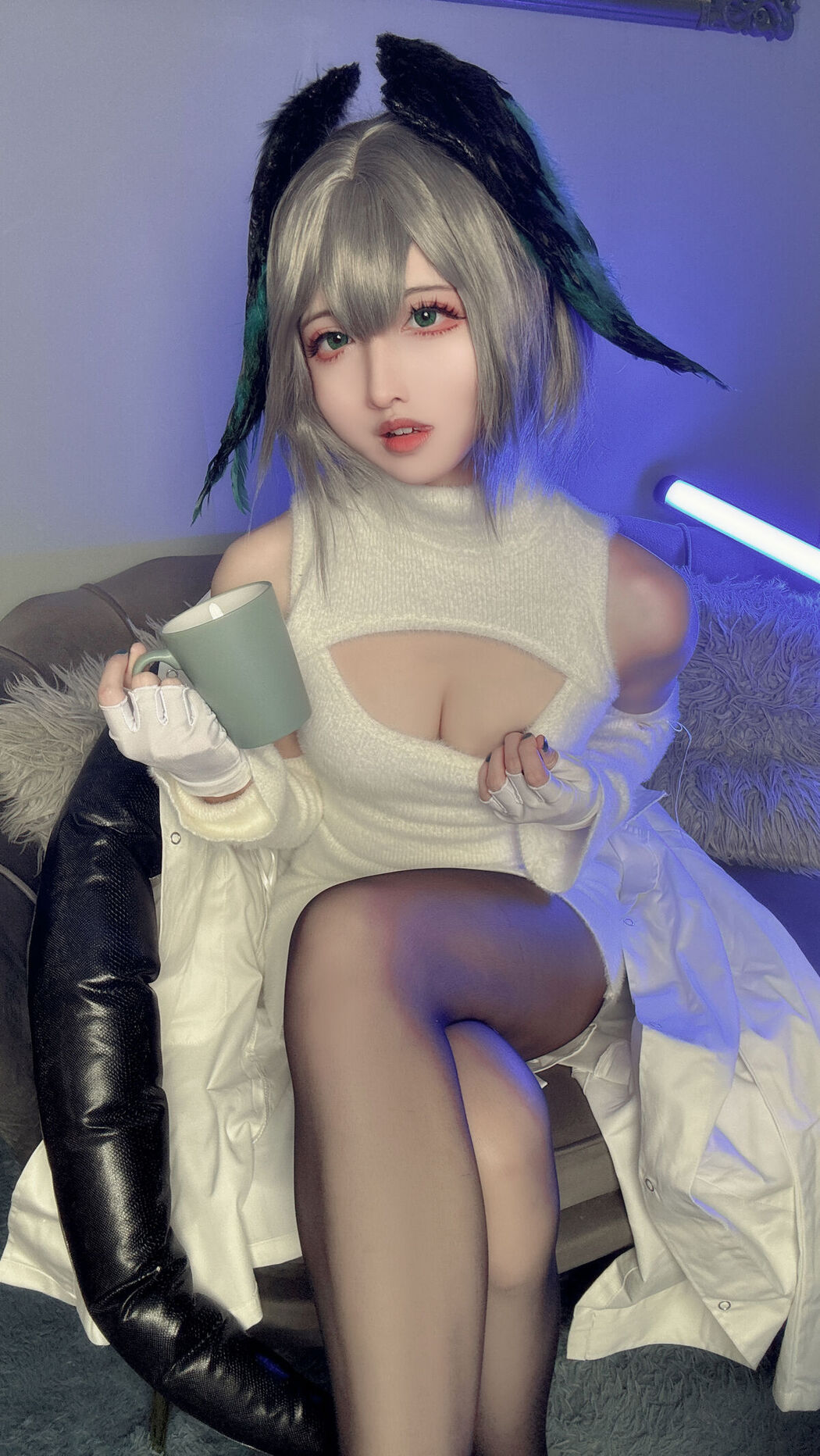 Coser@山崎雷纳 &#8211; 阿克奈兹霍尔海亚竖毛衣 Part02 (45P)