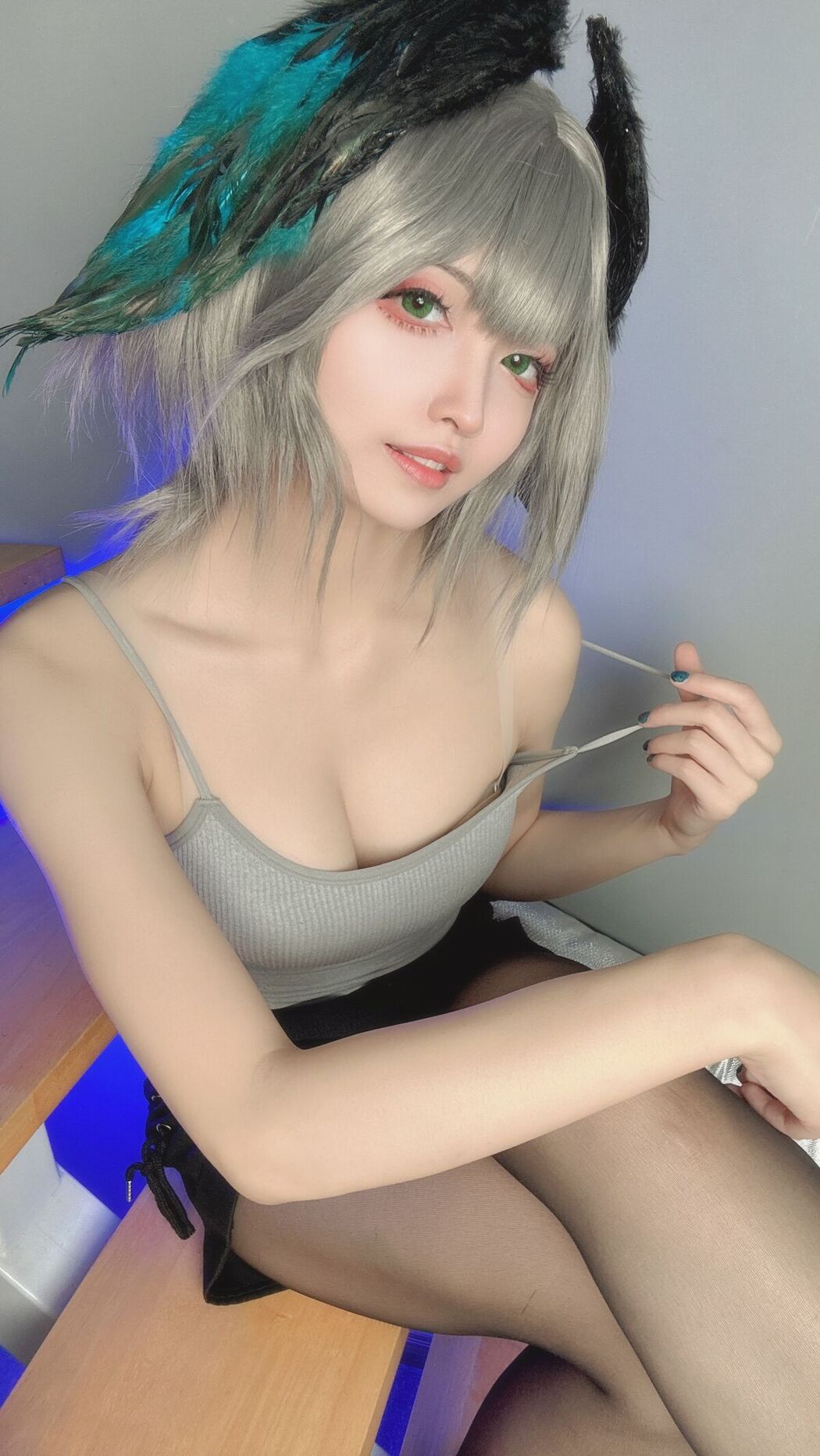 Coser@山崎雷纳 &#8211; 阿克奈兹霍尔海亚竖毛衣 Part02 (45P)