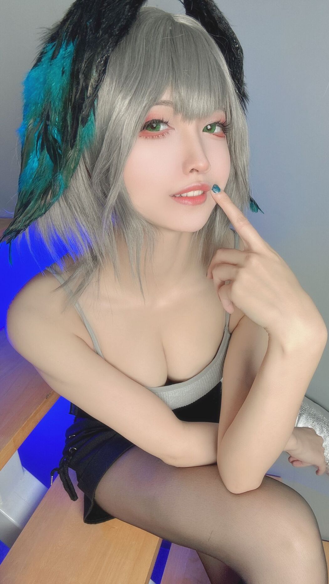 Coser@山崎雷纳 &#8211; 阿克奈兹霍尔海亚竖毛衣 Part02 (45P)