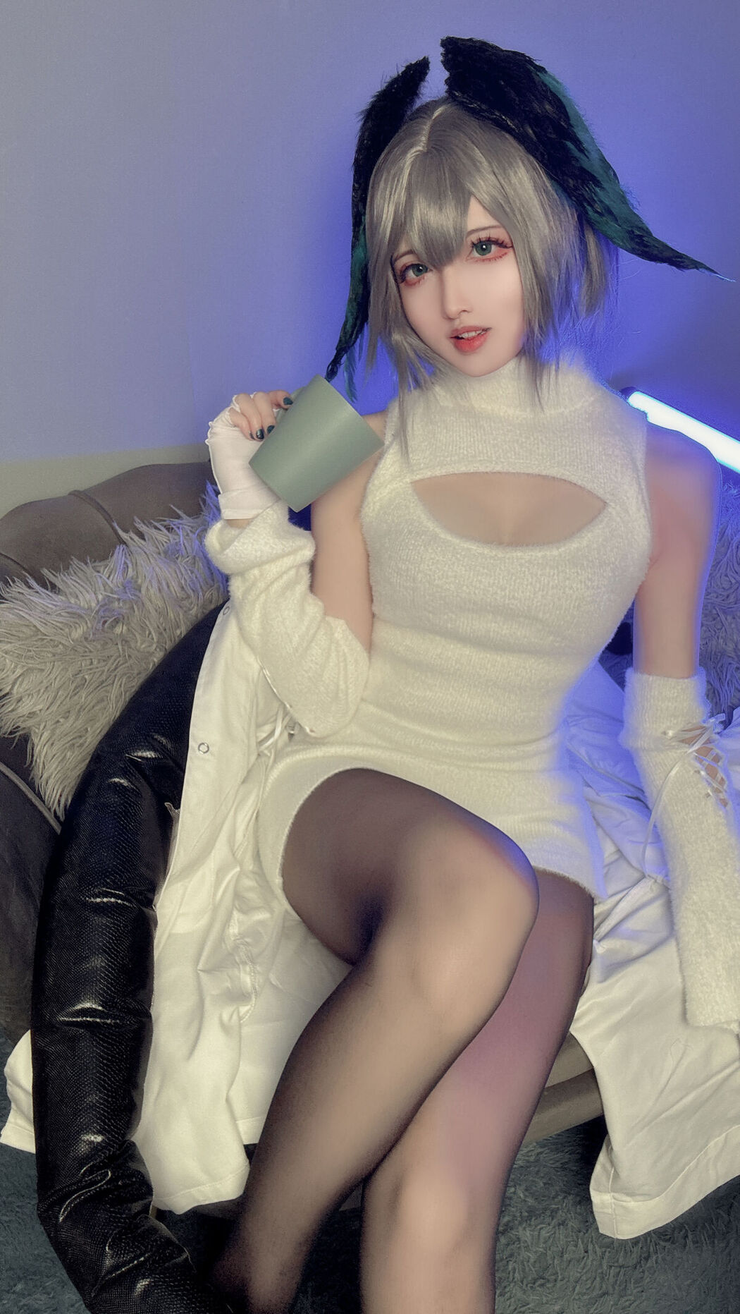 Coser@山崎雷纳 &#8211; 阿克奈兹霍尔海亚竖毛衣 Part02 (45P)