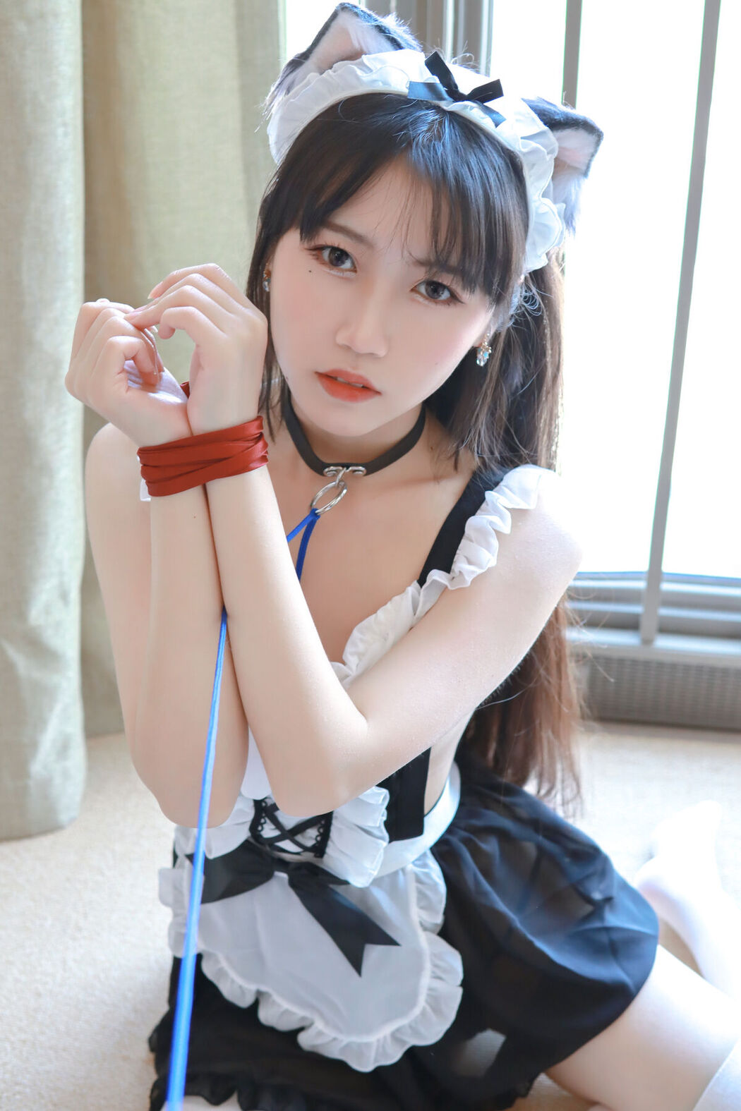 Coser@不呆猫 – 小女仆 (27P)