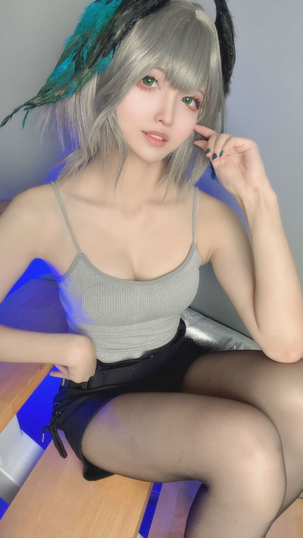 Coser@山崎雷纳 &#8211; 阿克奈兹霍尔海亚竖毛衣 Part02 (45P)