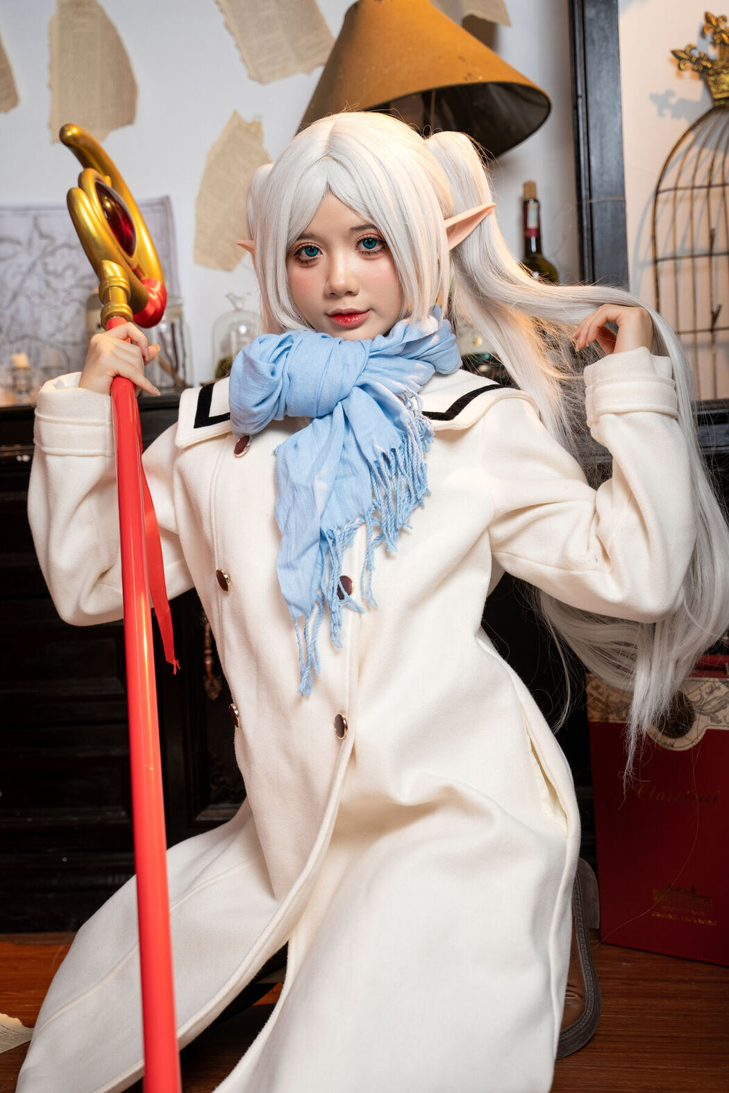Coser@PoppaChan – Frieren Winter (50P – 13V)