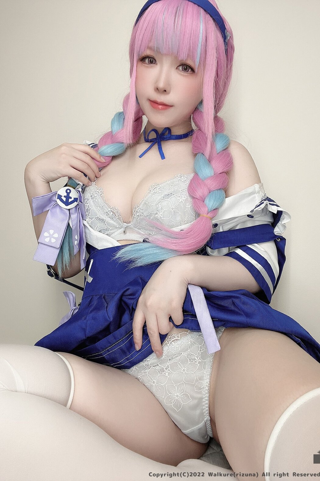 Coser@Rizuna – Minato Aqua Hololive (56P) Cover Photo