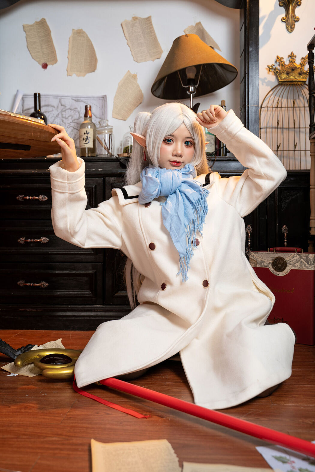 Coser@PoppaChan – Frieren Winter (50P – 13V)