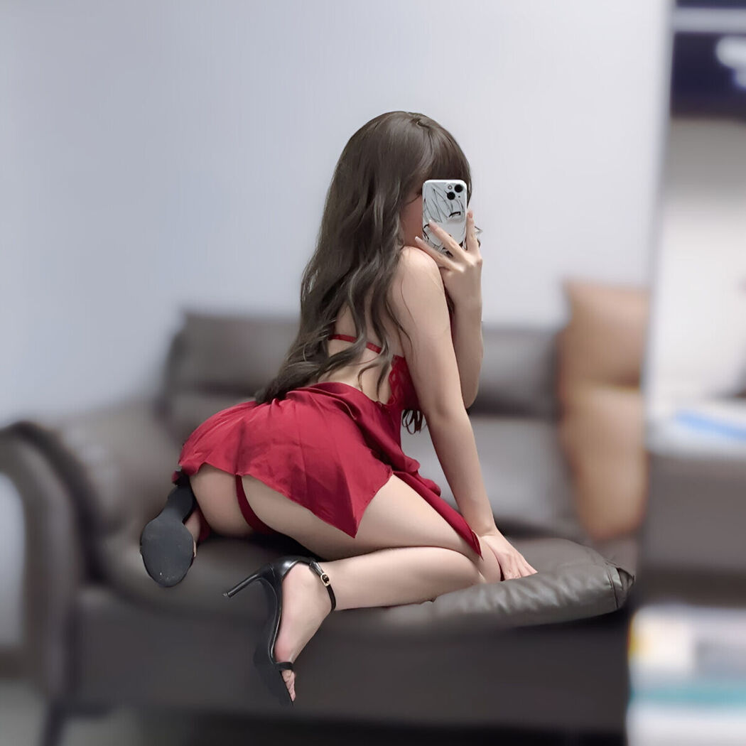 Coser@Bangni邦尼 – 圣诞尼尔 红裙御姐 Part02 (67P)