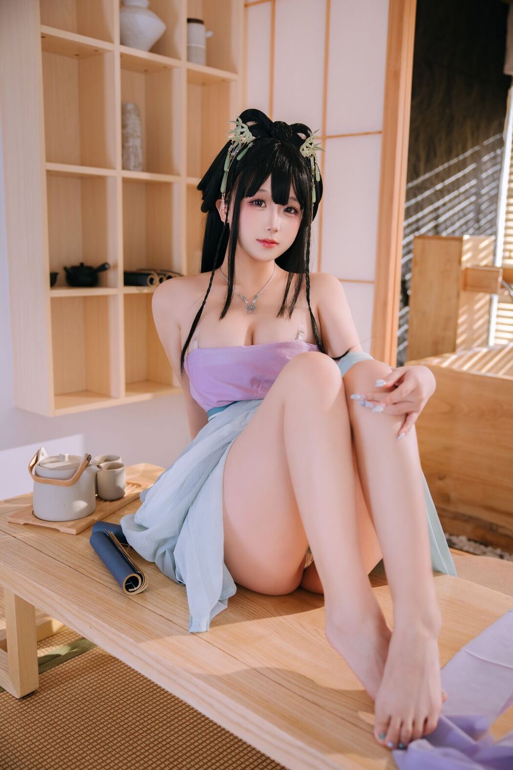Coser@日奈娇 – 师姐 Part02 (58P)