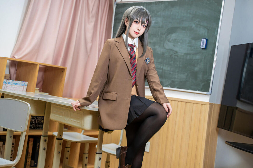 Coser@虎森森 &#8211; 樱岛麻衣 (56P)