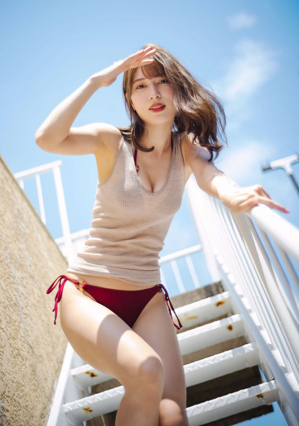 JP Risa Yukihira 雪平莉左 – ハレムフェチグラビア ひたすら、雪平。美麗版34P (33P)