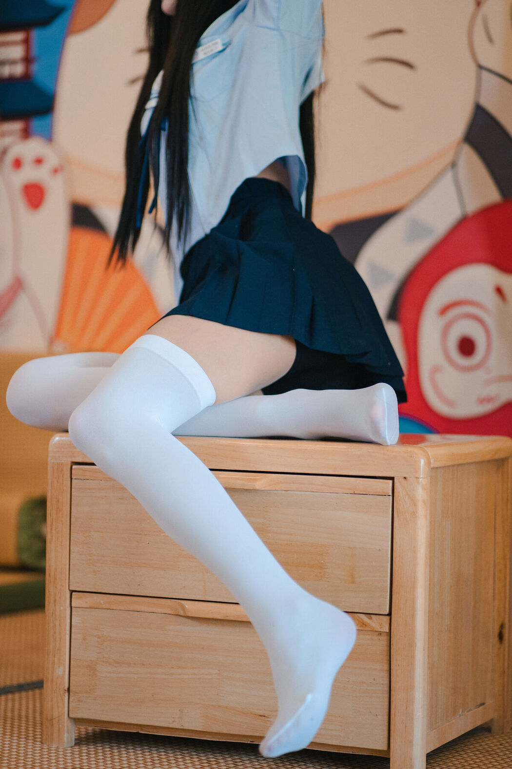 Coser@吃了个迟 – 夏日呓语 Part03 (55P)