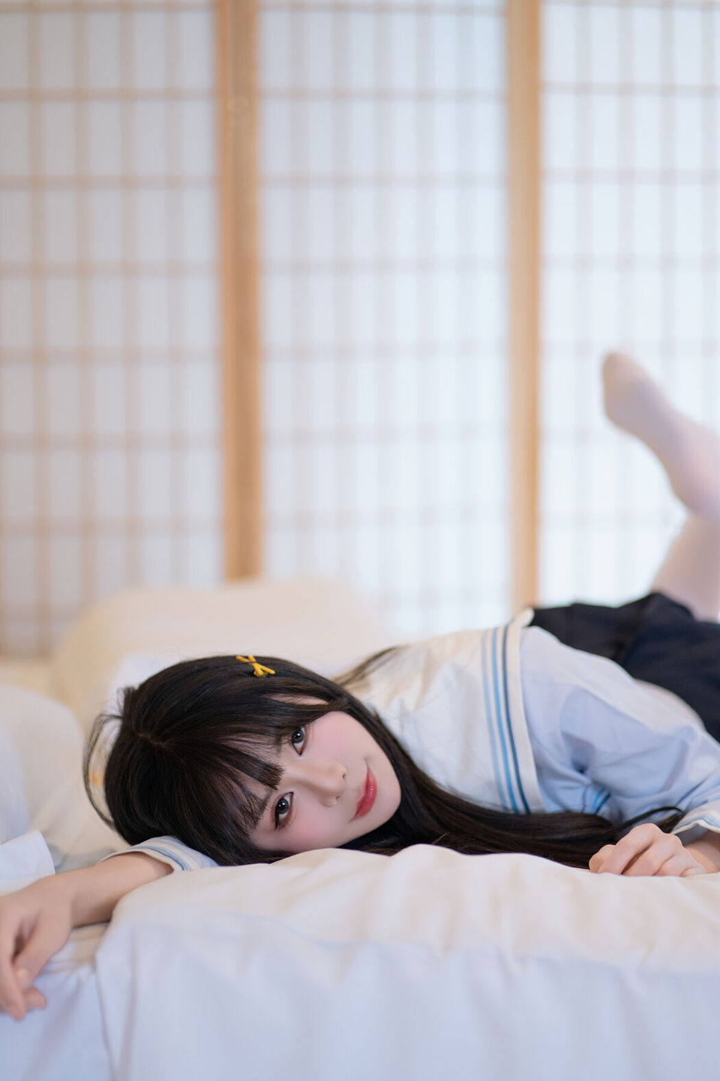 Coser@吃了个迟 – 夏日呓语 Part01 (55P)