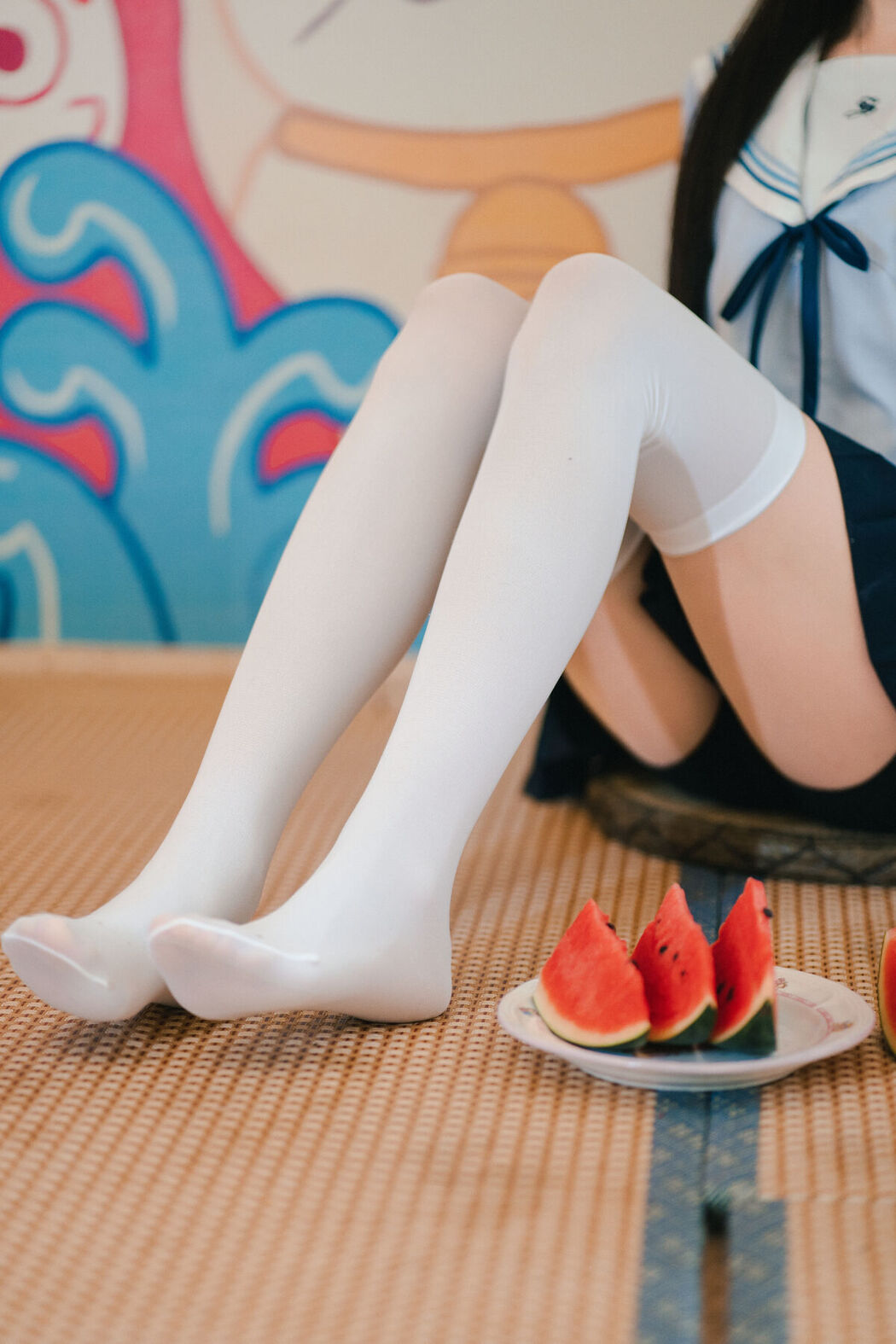 Coser@吃了个迟 – 夏日呓语 Part02 (55P)