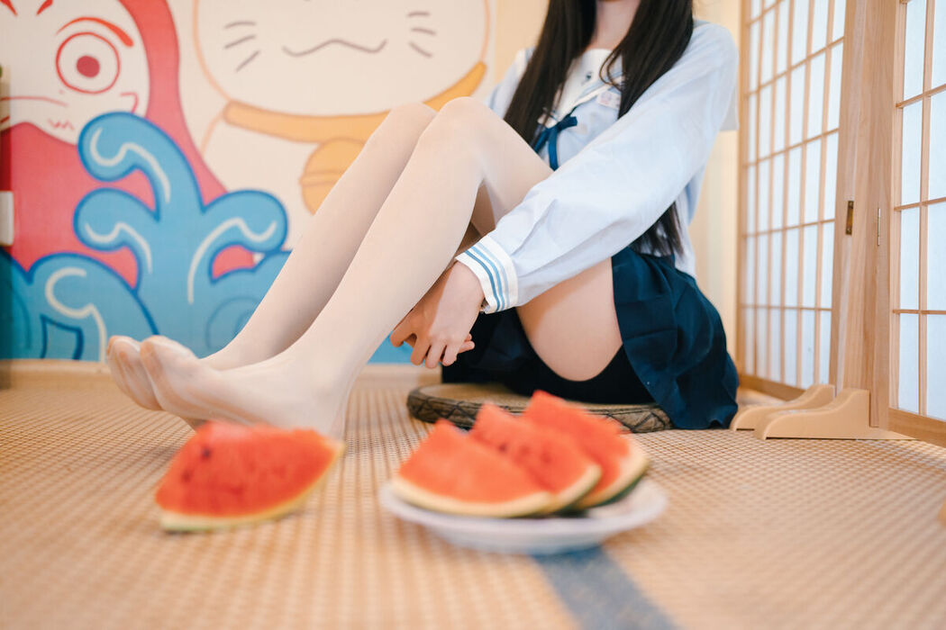 Coser@吃了个迟 – 夏日呓语 Part02 (55P)