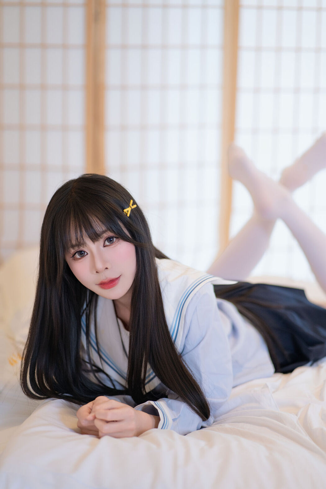 Coser@吃了个迟 – 夏日呓语 Part01 (55P)