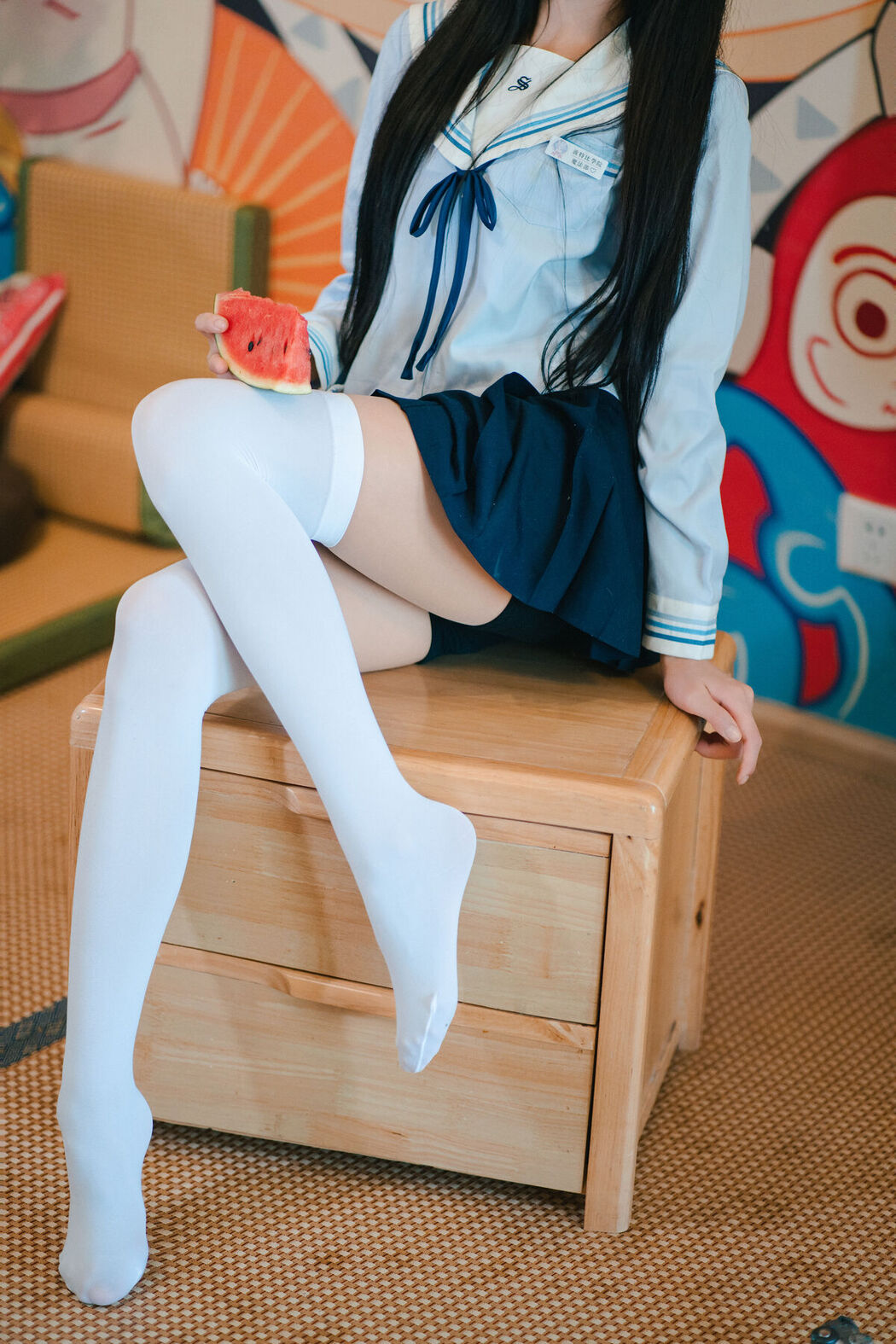 Coser@吃了个迟 – 夏日呓语 Part03 (55P)