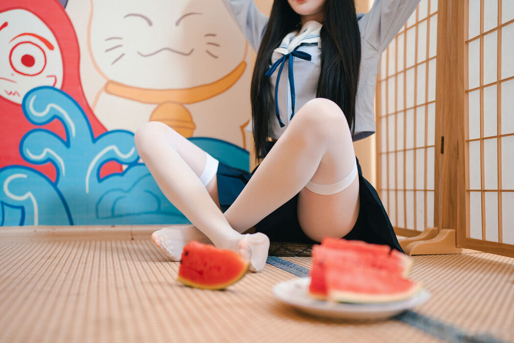 Coser@吃了个迟 – 夏日呓语 Part02 (55P)