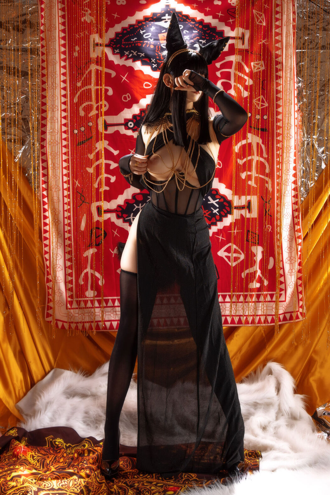 Coser@Hokunaimeko 北乃芽子 – Anubis Cat (87P)