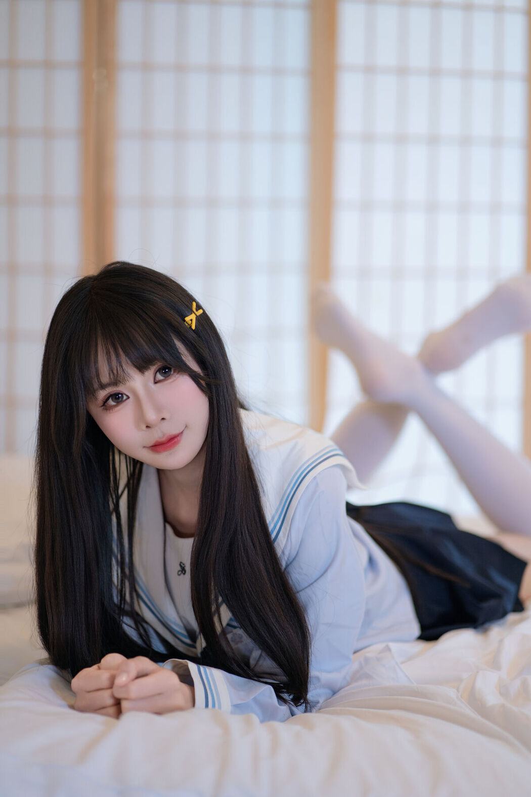 Coser@吃了个迟 – 夏日呓语 Part01 (55P)