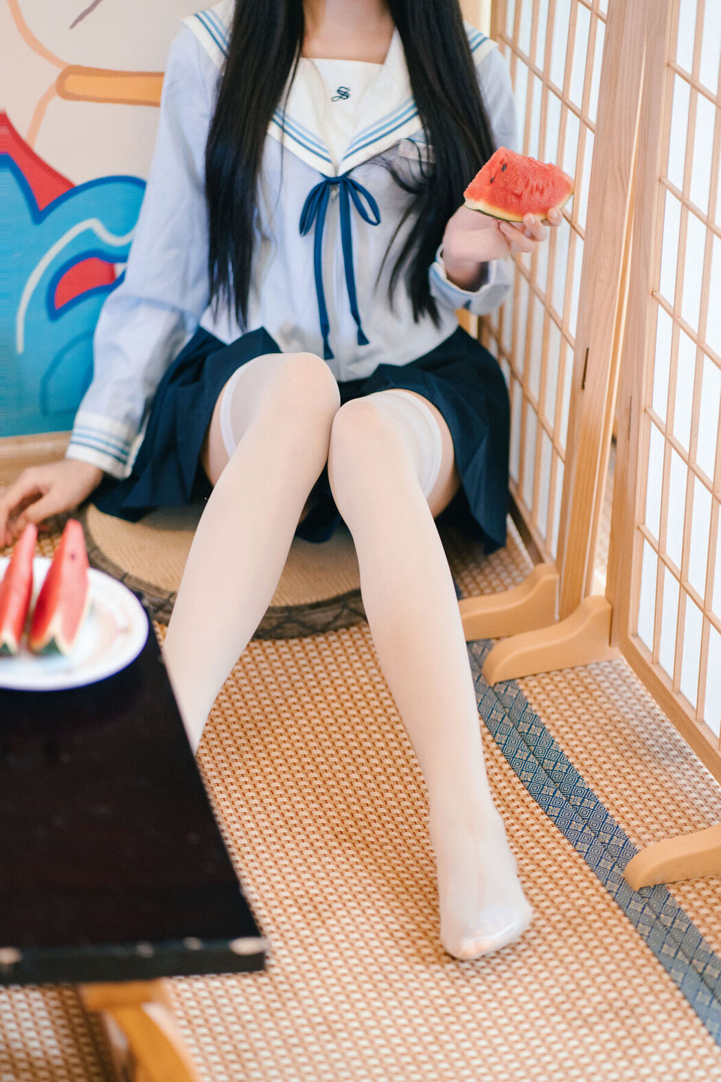 Coser@吃了个迟 – 夏日呓语 Part02 (55P)