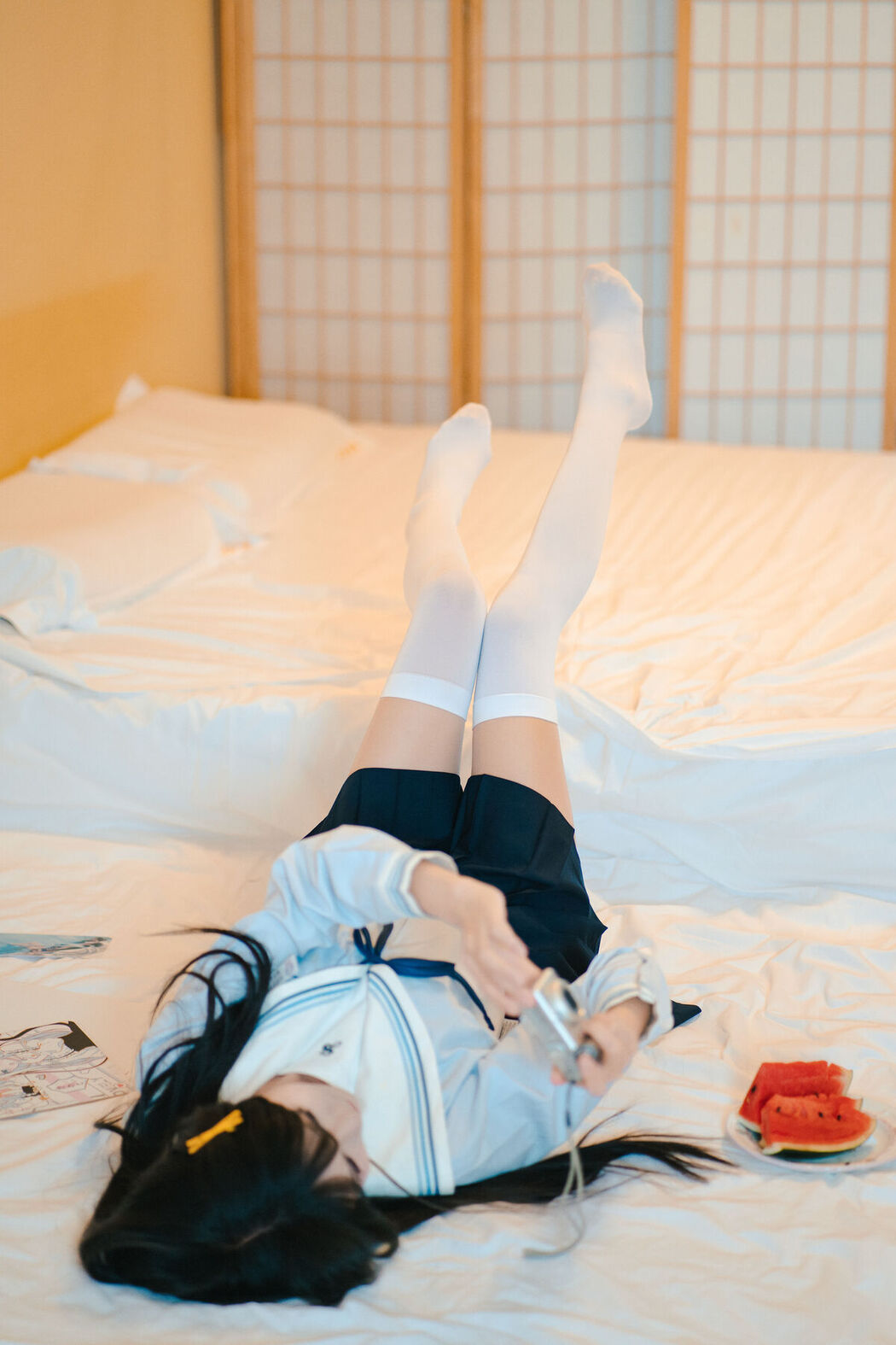Coser@吃了个迟 – 夏日呓语 Part02 (55P)