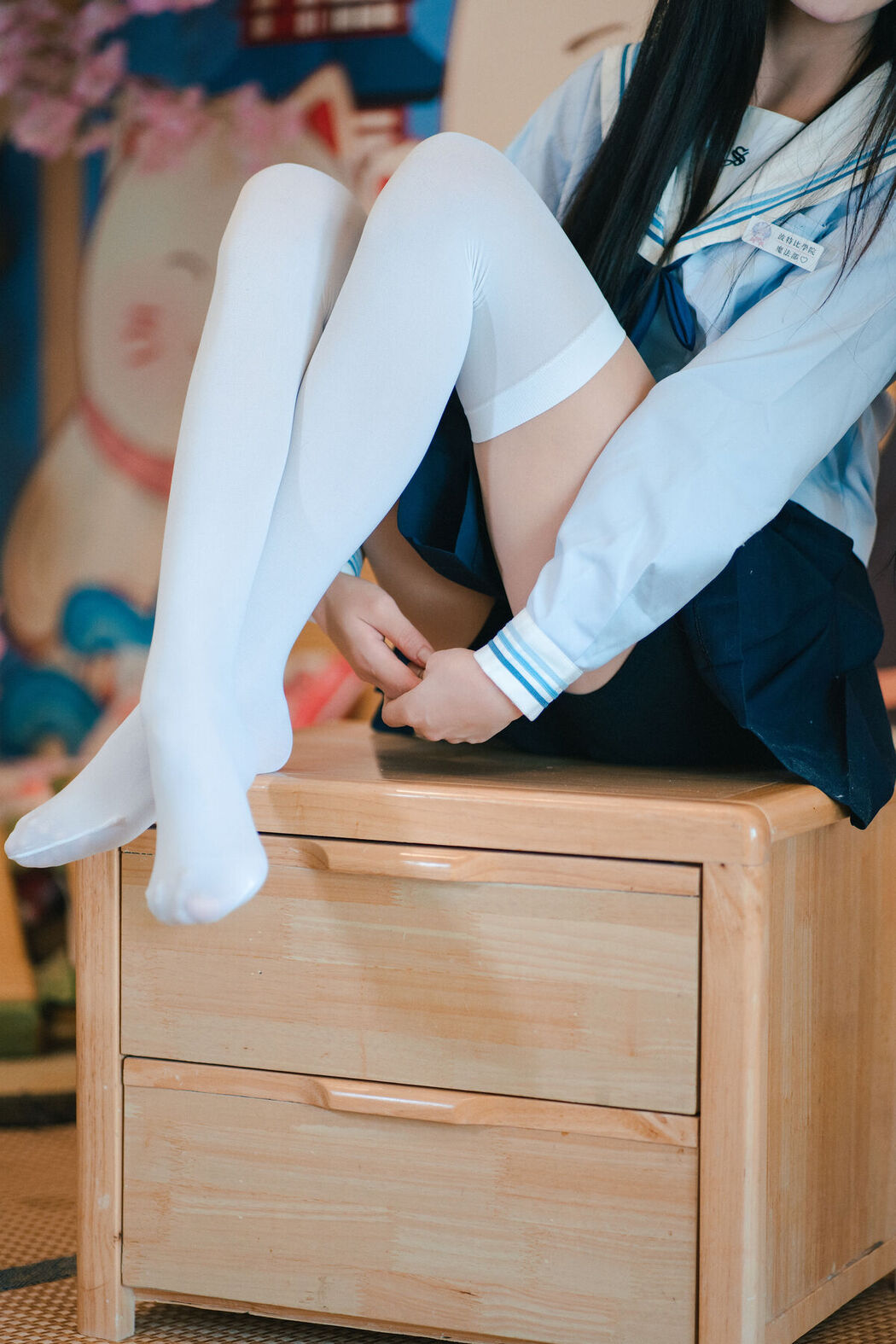 Coser@吃了个迟 – 夏日呓语 Part03 (55P)