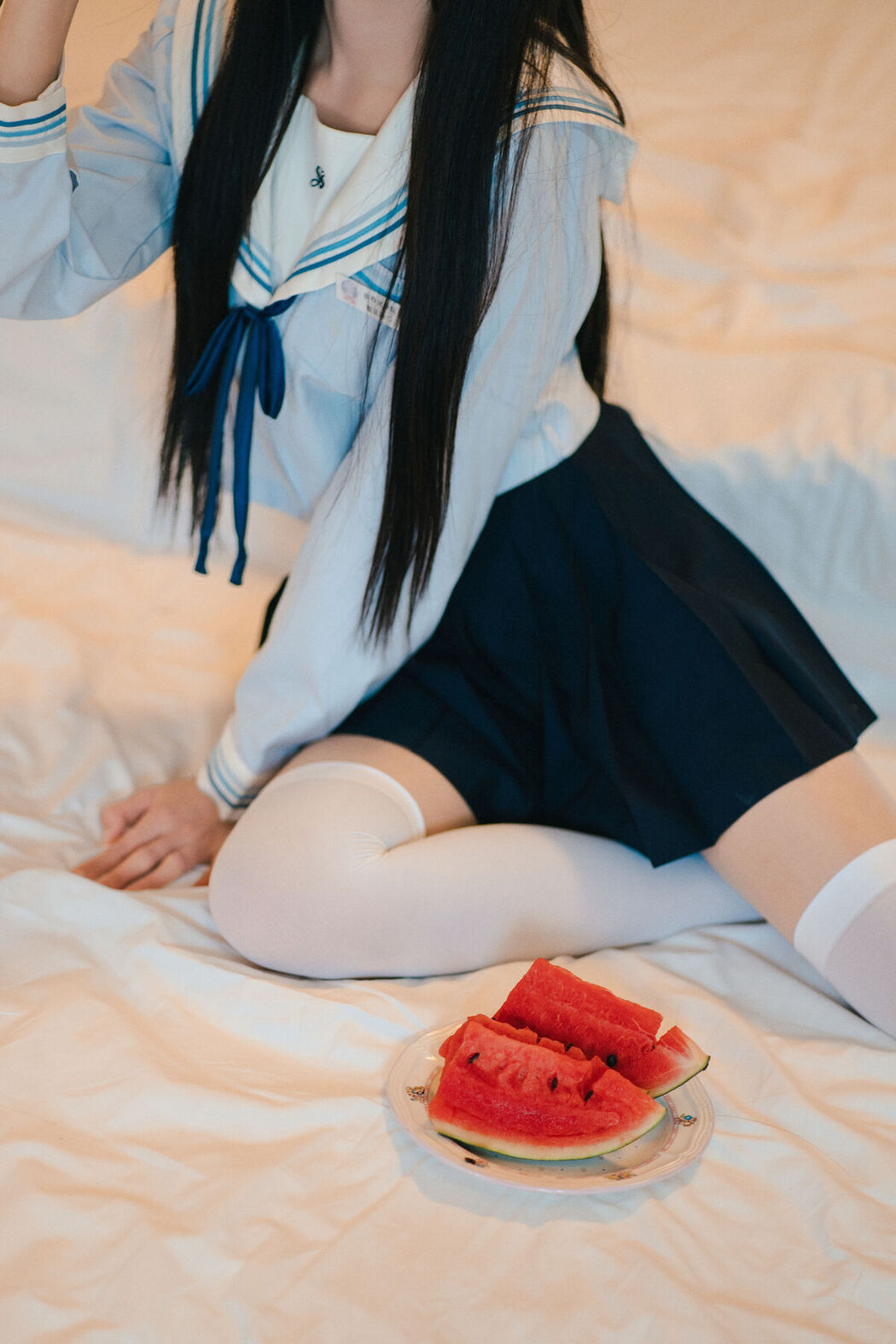 Coser@吃了个迟 – 夏日呓语 Part02 (55P)